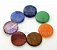 10 Kits Chakras Pedras Lapidado Disco Pequeno Kundalini Stone ATACADO - Imagem 2