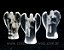 10 Anjo Pedra CRISTAL Anjo Sem Furo Para Montagem ATACADO - Imagem 1