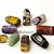 05 Pingente Difusor Pedras Mistas Rolada Aromaterapia ATACADO - Imagem 1