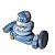 01 kg Massageador De Seixo Quartzo Azul ATACADO REFF MS2088 - Imagem 3