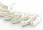 01 Par Base Brinco 14 x 4mm em Prata 950 Sem Tarracha Cod BB2123 - Imagem 3