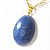 10 Pingente Cabochão Oval Signo Sagitário Quartzo Azul Dourado - Imagem 2