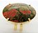 03 Anel Unakita Cabochão Oval Pedra Natural Dourado Ajustavel - Imagem 4