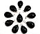 05 Pingente Gota Obsidiana Negra Prata 950 Garra - Imagem 2