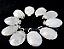 05 Pingente Cabochão Quartzo Leitoso Prata 950 Garra CP4162 - Imagem 3