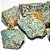05 kg Amazonita Paraiba Natural Pedra Bruto Pra Lapidar ATACADO - Imagem 3