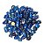 1 kg Ágata Azul Pedra Rolada M Extra 30 mm - Imagem 6