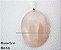 500 Pingente Cabochão Quartzo Rosa Pedra Natural Pino Banho Prata - Imagem 1
