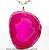 03 Pingente Chapa de Ágata Rosa Pino Prata 950 ATACADO - Imagem 1
