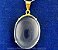 03 Pingente Extra Cabochao Pedra Quartzo Cristal Montagem Garra Dourado ATACADO - Imagem 4