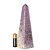 Obelisco Lepidolita Mica Pedra Natural 15,5cm 401g Classe C - Imagem 1