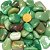 1 kg Quartzo Verde Rolado Pedra Natural M 20 a 35mm Tipo A - Imagem 2
