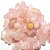 1 kg Quartzo Rosa Rolado Pedra Natural M 20 a 35mm Classe C - Imagem 1