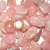 5 kg Quartzo Rosa Rolado Pedra Natural G 30 a 45mm Classe C - Imagem 2