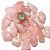 5 kg Quartzo Rosa Rolado Pedra Natural G 30 a 45mm Classe C - Imagem 1