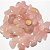 5 kg Quartzo Rosa Rolado Pedra Natural M 20 a 35 mm Classe C - Imagem 3