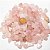 1 kg Quartzo Rosa Rolado Pedra Natural PP 5 a 10 mm Classe C - Imagem 1