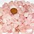 1 kg Quartzo Rosa Rolado Pedra Natural PP 5 a 10 mm Classe C - Imagem 2