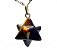 03 Pingente Merkabah Pedra Olho de Falcão Montagem Pino Prata 950 Atacado - Imagem 2