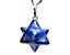 05 Pingente Merkabah Pedra Lápis Lazúli Montagem Pino Prata 950 Atacado - Imagem 2