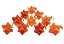 03 Pingente Merkabah Pedra Quartzo Laranja Pino Dourada Atacado - Imagem 1