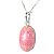 03 Pingente Mini Cabochão Amazonita Pìnk Pino Prata 950 Atacado - Imagem 3
