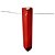 05 Pontinha Jaspe Vermelho Furado Para Pingente de Colar Furo Vazado Lateral 25 a 35mm Atacado - Imagem 1