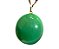 05 Pingente Cabochão Disco Quartzo Verde Pino Prata 950 Atacado - Imagem 3