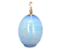 03 Pingente Cabochão Pedra da Lua Opalina Pino e Presilha Dourado Atacado - Imagem 1