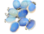 03 Pingente Cabochão Pedra da Lua Opalina Pino e Presilha Dourado Atacado - Imagem 2