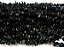 Fio Cascalho Obsidiana Negra Furado 90 cm Para Fazer Pulseira - Imagem 1