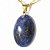 05 Pingente Cabochão Sodalita Azul Pedra Natural Pino e Presilha Dourado Atacado - Imagem 2