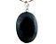05 Pingente Cabochão Pedra Quartzo Preto Montagem Prata 950 Atacado - Imagem 2
