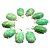 03 Pingente Cabochão Amazonita Prata 950 Garra Atacado - Imagem 1