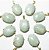 03 Pingente Extra Cabochão Pedra Amazonita Verde Garra Prata 950 Atacado - Imagem 1
