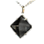 05 Pingente Pirâmide Cristal na Garra Montagem Pino Prata950 - Imagem 2