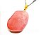 05 Pingente Pedrinha Natural Quartzo Rosa Extra Natural Dourado Atacado - Imagem 3