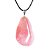 10 Pingente Pedrinha Quartzo Rosa Extra Montagem Pino Prata 950 Atacado - Imagem 1