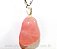 03 Pingente Pedrinha Quartzo Rosa Montagem Prata 950 Atacado - Imagem 2
