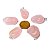 03 Pingente Pedrinha Quartzo Rosa Montagem Prata 950 Atacado - Imagem 10