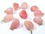 05 Pingente Pedrinha Quartzo Rosa Montagem Prata 950 Atacado - Imagem 1