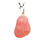10 Pingente Pedrinha Quartzo Rosa Montagem Prata 950 Atacado - Imagem 3