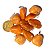 10 Pingente Pedrinha Calcita Laranja Pino Prateado Atacado - Imagem 6