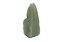 10 Cascalho Bruto Pedra Onix Verde Natural Furado no Centro - Imagem 2