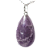 10 Pingente Gota Pedra Lepidolita Natural Pino Prata 950 Atacado - Imagem 2
