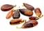 10 Pingente Gota Hematoide Amarelo Pequeno Pedra Natural Dourado Atacado - Imagem 1