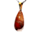 10 Pingente Gota Hematoide Amarelo Pequeno Pedra Natural Dourado Atacado - Imagem 3