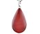 10 Pingente Gota Pedra Jaspe Vermelho Montagem Prata 950 Atacado - Imagem 3