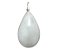 05 Pingente Gota Pedra Quartzo Leitoso Castoação Prata 950 Atacado - Imagem 2