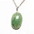 10 Pingente Cabochão Oval Pedra Onix Verde Natural Pino Prata 950 Atacado - Imagem 3